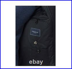 Peter Millar MF17RZ02 All Weather Tempest Jacket Coat Barchetta Blue L $1598