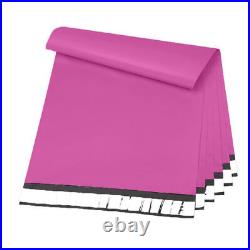 Pink Mailing Bags Postal Poly Plastic Self Seal Postage Large & Small All Sizes
