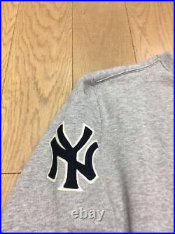 Polo Ralph Lauren NY Yankees Bear Crew Neck Sweatshirt GRAY ALL SIZES