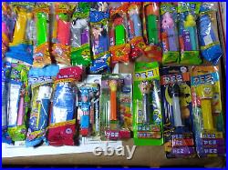 Premium Large Collection of Pez Dispensers- Over 80 All new in package