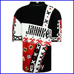 Puma x Jahnkoy Graphic Print All Over Short Sleeve Mens Polo Shirt 596683 47