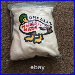 Rare Dry Alls Human Made Duck Sweatshirt Hoodie Sz L Nigo Pharrell Virgil Bape