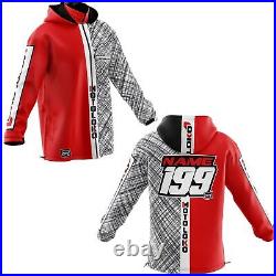 Red Scribble Customised/Sublimated Softshell Jacket (Adult) Motocross Motorsp