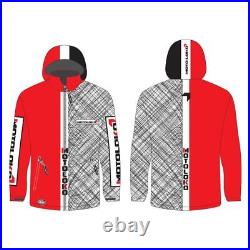Red Scribble Customised/Sublimated Softshell Jacket (Adult) Motocross Motorsp