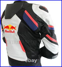 Redbull Motorcycle Leather Jacket Eviron Motorbike Racing Jacket