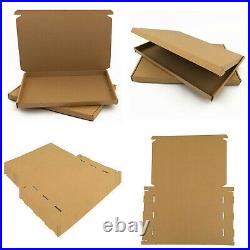 Royal Mail PIP Large Letter Parcel Brown Cardboard Postal Boxes ALL SIZES