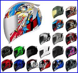 SHIPS SAME DAY ICON Airflite (All Colors) Motorcycle Helmet