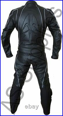 STIG neXus 2-piece Leather Biker Motorcycle Suit Reflective All sizes