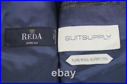 SUITSUPPLY Napoli UK40L Men Blazer Super 110 Straight-Slim Pure Wool Classic