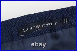 SUITSUPPLY Napoli UK52L Men Blazer Notch Collar Pure Wool Formal Single-Breasted