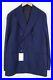 SUITSUPPLY Soho UK48L Men Blazer Wool Super 130s Blue Double-Breast Peak Collar