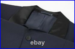 SUITSUPPLY Washington Tuxedo UK44L Men Blazer Super 110's Extra Slim Shawl Wool