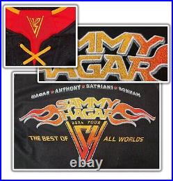 Sammy Hagar Best of All Worlds Tour VIP PACKAGE! Size Large