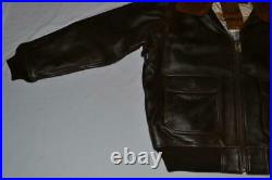 Schott Nyc G1s G-1 Leather Flight Jacket Antique Brown All Sizes New Authentic