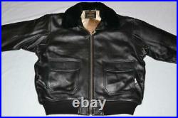 Schott Nyc G1s G-1 Leather Flight Jacket Black All Sizes Brand New Authentic