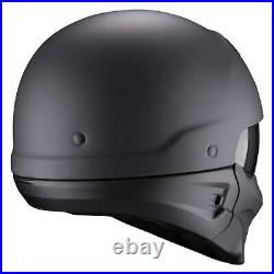 Scorpion Exo Combat Evo Open Face Motorcycle Unisex HelmetsMatt BlackAll Sizes