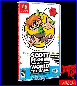Scott Pilgrim Vs. The World Classic Edition (Switch) + All 9 LRG Character Cards
