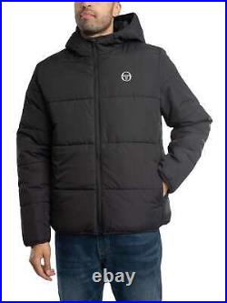 Sergio Tacchini Men's Baddeley Padded Jacket, Black