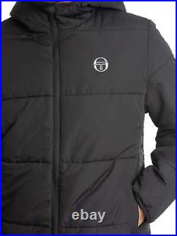 Sergio Tacchini Men's Baddeley Padded Jacket, Black