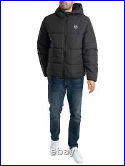 Sergio Tacchini Men's Baddeley Padded Jacket, Black