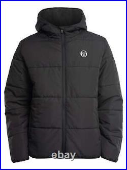 Sergio Tacchini Men's Baddeley Padded Jacket, Black