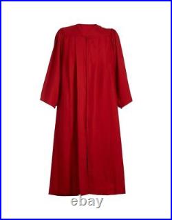 Set of 10 Choir Robes/Gowns Zip Mens Priest Choral Church Colour Graduation Lady