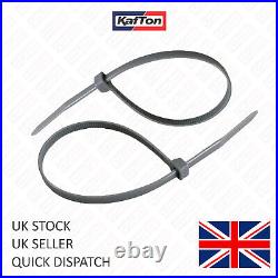 Silver / Grey Cable Ties. All Sizes Small, Medium & Large Size Zip Tie Wraps