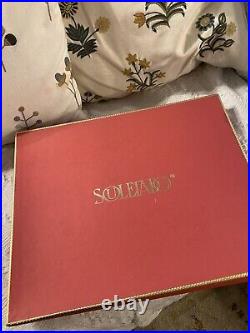 Souleiado French Cotton Tablecloth & 12 Napkins Set New In Packaging