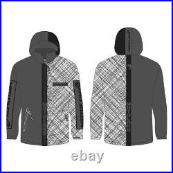 Stealth Scribble Customised/Sublimated Softshell Jacket (Adult) Motocross Mot