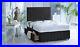 Stripe Plus Extra Chesterfiled Bed + Luxry Large 54 Headboard Made In Uk