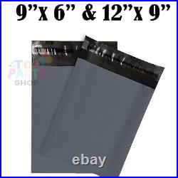 Strong Grey Mailing Post Mail Postal Bags Poly Postage Self Seal All Sizes