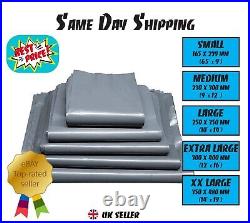 Strong Grey Mailing Postage Bags Large Strong Poly Self Seal Postal All Sizes