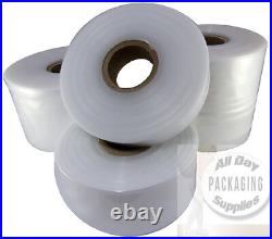 Strong Layflat Tubing Polythene Plastic Rolls 15 Sizes All Qtys 250 500 Gauge