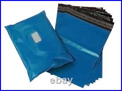 Strong Metallic Blue Mailing Postal Plastic Poly Bags Mailers All Sizes/qty's