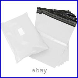 Strong White Postal Plastic Postage Poly Mailing Bags Mailers All Sizes/qty's