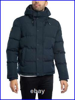 Superdry Men's Everest Short Puffer Jacket, Blue