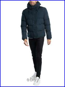 Superdry Men's Everest Short Puffer Jacket, Blue