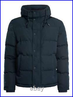 Superdry Men's Everest Short Puffer Jacket, Blue