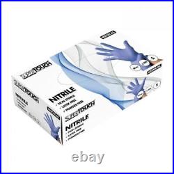 Supertouch Medical Blue Disposable Gloves Nitrile Powder & Latex Free