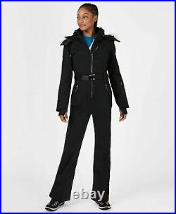 Sweaty Betty Backcountry Soft Ski All In One Size L 14 Black Snow Suit RRP £485