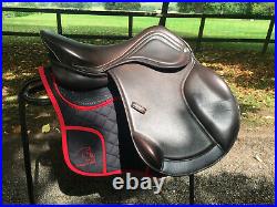 TREELESS GP saddle Black or Brown soft quality leather. EASYTREK UK ALL SIZES