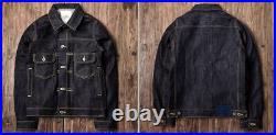 TYPE2 16oz Selvage Denim Jacket Men's Vintage Casual Overalls Heavyweight Coats