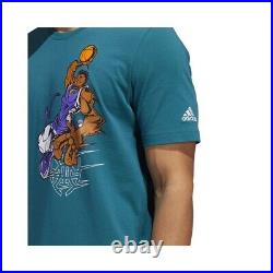 T-shirt Training Men Adidas Don Avatar Tee M H62295 Turquoise