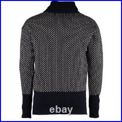 The Plymouth Classic Norwegian Patterned Roll Neck