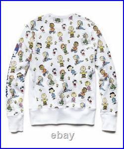 Todd Snyder Champion Peanuts Gang All Over Crew Sweatshirt MADE IN USA NEW L