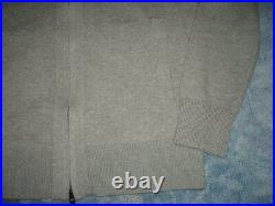 Tommy Hilfiger Zipper Front Gray Jacket Size Large