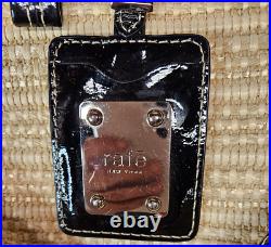 Trendy Large Rafe New York Straw Handbag Carry All Roomy