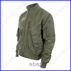 US Tactical Flight Jacket Olive Drab Men's Coat American Military All Sizes