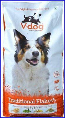 V-dog Vegetarian Traditional Flake 15kg Complete Balanced Vegan Maintenance Food