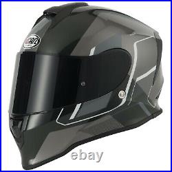 Vcan V151 Fullface Ece22.05 + Acufuturistic Motorcycle Crash Helmet Pulsar Grey